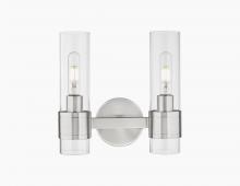 Innovation Lighting 467-2W-SN-G467-CL - Arden - 2 Light - 14 inch - Satin Nickel - Bath Vanity Light