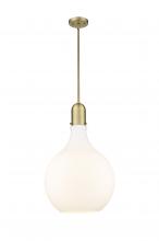 Innovation Lighting 492-1S-BB-G581-16 - Amherst - 1 Light - 16 inch - Brushed Brass - Stem hung - Pendant