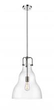 Innovations Lighting 494-1S-PN-G592-14 - Haverhill - 1 Light - 14 inch - Polished Nickel - Cord hung - Pendant