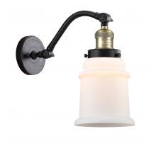 Innovation Lighting 515-1W-BAB-G181-LED - Canton - 1 Light - 6 inch - Black Antique Brass - Adjustable Sconce
