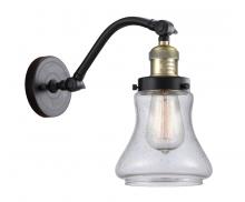 Innovation Lighting 515-1W-BAB-G194-LED - Bellmont - 1 Light - 7 inch - Black Antique Brass - Adjustable Sconce