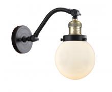 Innovation Lighting 515-1W-BAB-G201-6-LED - Beacon - 1 Light - 6 inch - Black Antique Brass - Adjustable Sconce