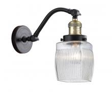 Innovation Lighting 515-1W-BAB-G302 - Colton - 1 Light - 6 inch - Black Antique Brass - Adjustable Sconce