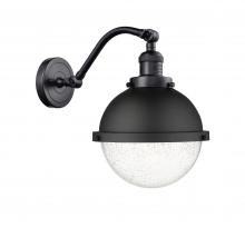 Innovation Lighting 515-1W-BK-HFS-84-BK-LED - Hampden - 1 Light - 9 inch - Matte Black - Adjustable Sconce