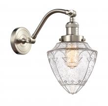 Innovation Lighting 515-1W-SN-G664-7-LED - Bullet - 1 Light - 7 inch - Brushed Satin Nickel - Adjustable Sconce