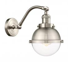 Innovation Lighting 515-1W-SN-HFS-62-SN-LED - Hampden - 1 Light - 7 inch - Brushed Satin Nickel - Adjustable Sconce