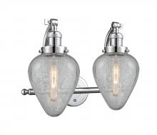 Innovation Lighting 515-2W-PC-G165-LED - Geneseo - 2 Light - 18 inch - Polished Chrome - Adjustable Bath Vanity Light