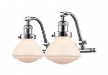 Innovation Lighting 515-2W-PC-G321-LED - Olean - 2 Light - 19 inch - Polished Chrome - Adjustable Bath Vanity Light