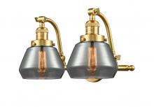 Innovations Lighting 515-2W-SG-G173-LED - Fulton - 2 Light - 18 inch - Satin Gold - Bath Vanity Light