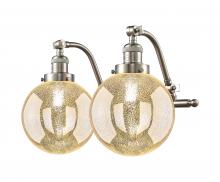 Innovation Lighting 515-2W-SN-G208-8 - Beacon - 2 Light - 18 inch - Brushed Satin Nickel - Adjustable Bath Vanity Light