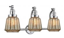 Innovation Lighting 515-3W-PC-G146-LED - Chatham - 3 Light - 28 inch - Polished Chrome - Adjustable Bath Vanity Light