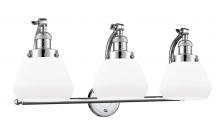 Innovation Lighting 515-3W-PC-G171 - Fulton - 3 Light - 28 inch - Polished Chrome - Adjustable Bath Vanity Light