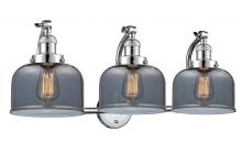 Innovation Lighting 515-3W-PC-G73-LED - Bell - 3 Light - 28 inch - Polished Chrome - Adjustable Bath Vanity Light