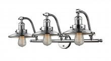 Innovation Lighting 515-3W-PC-M7-LED - Railroad - 3 Light - 28 inch - Polished Chrome - Adjustable Bath Vanity Light