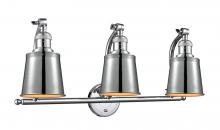 Innovation Lighting 515-3W-PC-M9-PC-LED - Addison - 3 Light - 28 inch - Polished Chrome - Adjustable Bath Vanity Light