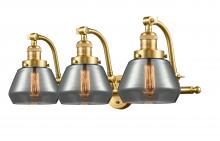 Innovation Lighting 515-3W-SG-G173-LED - Fulton - 3 Light - 28 inch - Satin Gold - Adjustable Bath Vanity Light
