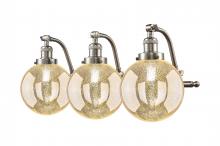 Innovation Lighting 515-3W-SN-G208-8 - Beacon - 3 Light - 28 inch - Brushed Satin Nickel - Adjustable Bath Vanity Light