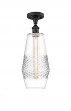 Innovation Lighting 516-1C-OB-G682-7 - Windham - 1 Light - 7 inch - Oil Rubbed Bronze - Semi-Flush Mount