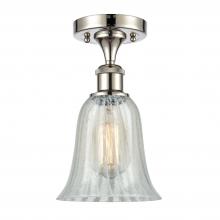 Innovation Lighting 516-1C-PN-G2811-LED - Hanover - 1 Light - 6 inch - Polished Nickel - Semi-Flush Mount