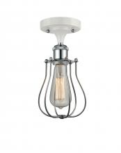 Innovation Lighting 516-1C-WPC-CE513-LED - Muselet - 1 Light - 6 inch - White Polished Chrome - Flush Mount
