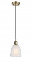 Innovations Lighting 516-1P-AB-G441-LED - Brookfield - 1 Light - 6 inch - Antique Brass - Cord hung - Mini Pendant