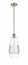 Innovation Lighting 516-1P-AB-G682-7 - Windham - 1 Light - 7 inch - Antique Brass - Cord hung - Mini Pendant