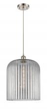 Innovation Lighting 516-1P-SN-G559-12SM - Bridal Veil - 1 Light - 5 inch - Brushed Satin Nickel - Cord hung - Mini Pendant