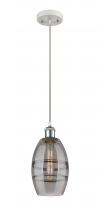 Innovation Lighting 516-1P-WPC-G557-6SM - Vaz - 1 Light - 6 inch - White Polished Chrome - Cord hung - Mini Pendant
