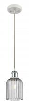 Innovation Lighting 516-1P-WPC-G559-5SM - Bridal Veil - 1 Light - 5 inch - White Polished Chrome - Cord hung - Mini Pendant
