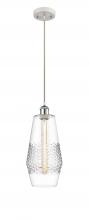 Innovation Lighting 516-1P-WPC-G682-7-LED - Windham - 1 Light - 7 inch - White Polished Chrome - Cord hung - Mini Pendant