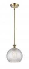 Innovation Lighting 516-1S-AB-G122C-8CL - Athens - 1 Light - 8 inch - Antique Brass - Mini Pendant