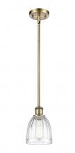 Innovations Lighting 516-1S-AB-G442-LED - Brookfield - 1 Light - 6 inch - Antique Brass - Mini Pendant