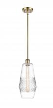 Innovation Lighting 516-1S-AB-G682-7 - Windham - 1 Light - 7 inch - Antique Brass - Mini Pendant