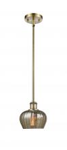 Innovations Lighting 516-1S-AB-G96-LED - Fenton - 1 Light - 7 inch - Antique Brass - Mini Pendant