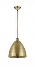 Innovation Lighting 516-1S-AB-MBD-12-AB - Bristol - 1 Light - 12 inch - Antique Brass - Pendant