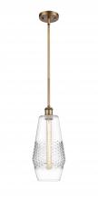 Innovation Lighting 516-1S-BB-G682-7-LED - Windham - 1 Light - 7 inch - Brushed Brass - Mini Pendant