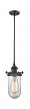 Innovations Lighting 516-1S-OB-232-CL - Kingsbury - 1 Light - 4 inch - Oil Rubbed Bronze - Mini Pendant