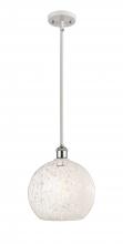 Innovation Lighting 516-1S-WPC-G1216-10WM - White Mouchette - 1 Light - 10 inch - White Polished Chrome - Mini Pendant