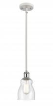 Innovation Lighting 516-1S-WPC-G394 - Ellery - 1 Light - 5 inch - White Polished Chrome - Mini Pendant