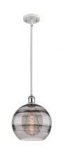 Innovation Lighting 516-1S-WPC-G556-10SM - Rochester - 1 Light - 10 inch - White Polished Chrome - Mini Pendant