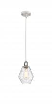 Innovation Lighting 516-1S-WPC-G654-6 - Cindyrella - 1 Light - 6 inch - White Polished Chrome - Mini Pendant