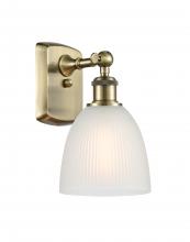 Innovations Lighting 516-1W-AB-G381 - Castile - 1 Light - 6 inch - Antique Brass - Sconce