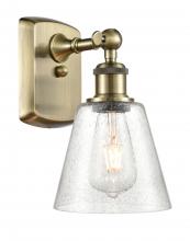 Innovation Lighting 516-1W-AB-G454 - Caton - 1 Light - 5 inch - Antique Brass - Sconce
