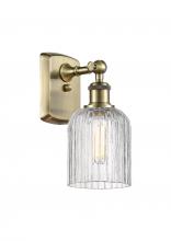 Innovation Lighting 516-1W-AB-G559-5CL - Bridal Veil - 1 Light - 5 inch - Antique Brass - Sconce