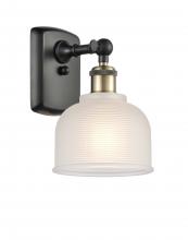 Innovation Lighting 516-1W-BAB-G411 - Dayton - 1 Light - 6 inch - Black Antique Brass - Sconce