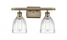 Innovations Lighting 516-2W-AB-G442-LED - Brookfield - 2 Light - 16 inch - Antique Brass - Bath Vanity Light