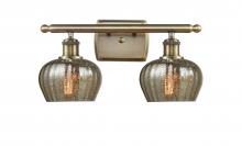 Innovations Lighting 516-2W-AB-G96 - Fenton - 2 Light - 17 inch - Antique Brass - Bath Vanity Light