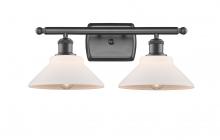 Innovation Lighting 516-2W-OB-G131 - Orwell - 2 Light - 18 inch - Oil Rubbed Bronze - Bath Vanity Light