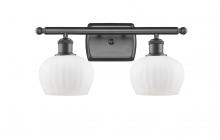 Innovation Lighting 516-2W-OB-G91 - Fenton - 2 Light - 17 inch - Oil Rubbed Bronze - Bath Vanity Light