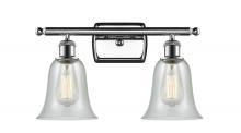 Innovation Lighting 516-2W-PC-G2812 - Hanover - 2 Light - 16 inch - Polished Chrome - Bath Vanity Light